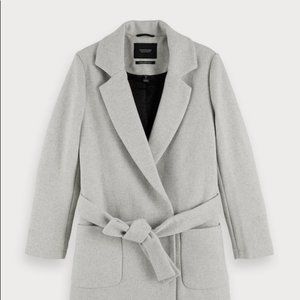 Scotch & Soda Wool Wrap Coat (NWT)